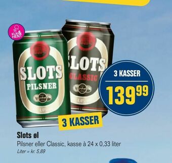 Otto Duborg Slots øl tilbud