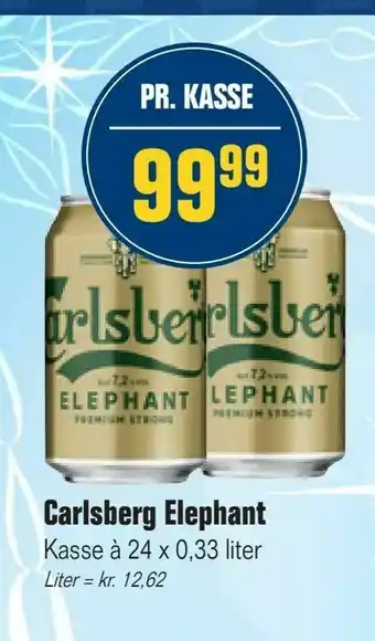 Otto Duborg Carlsberg Elephant tilbud