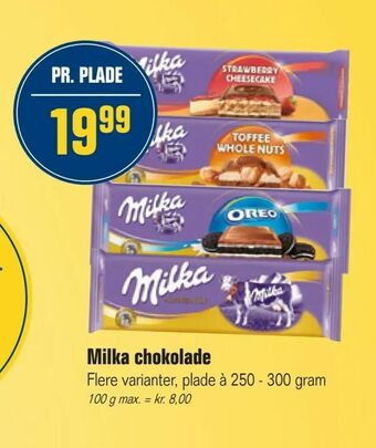 Otto Duborg Milka chokolade tilbud