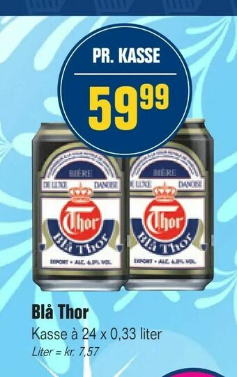 Otto Duborg Blå Thor tilbud