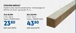 Davidsen Stolper høvlet tilbud