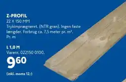 Davidsen Z-profil tilbud