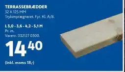 Davidsen Terrassebrædder tilbud