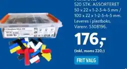 Davidsen Knudsen kilen styreklodser mixboks tilbud