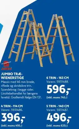 Davidsen Jumbo Træ- wienerstige tilbud