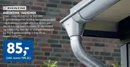 Davidsen Rheinzink tagrende tilbud
