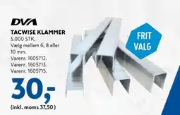 Davidsen Tacwise klammer tilbud
