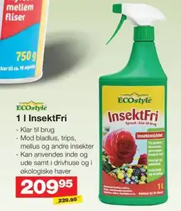 Bauhaus 1 l InsektFri tilbud
