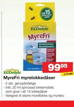 Bauhaus MyreFri myrelokkedåser tilbud
