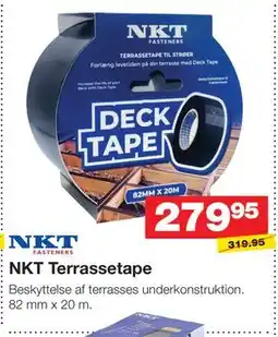 Bauhaus NKT Terrassetape tilbud