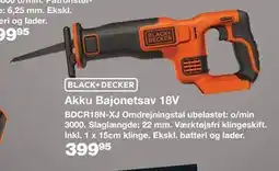Bauhaus Akku Bajonetsav 18V tilbud