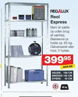 Bauhaus Reol Express tilbud