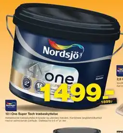 Bauhaus 10 l One Super Tech træbeskyttelse tilbud