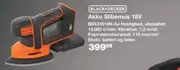 Bauhaus Akku Slibemus 18V tilbud