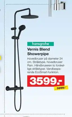 Bauhaus Vernis Blend Showerpipe tilbud