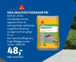 Davidsen Sika Skalflex fugesand fri tilbud