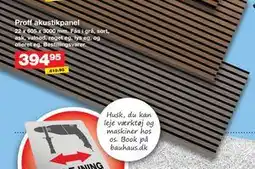 Bauhaus Proff akustikpanel tilbud