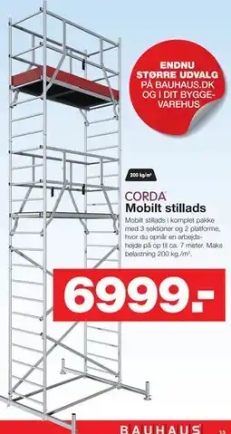 Bauhaus Mobilt stillads tilbud