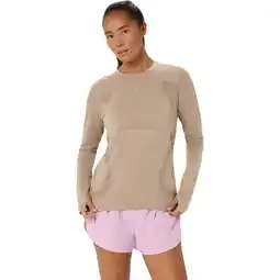 Sport 24 ASICS Road Seamless Langærmet Løbe T-shirt Dame tilbud