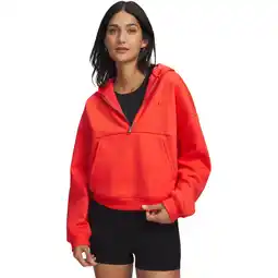 Sport 24 Under Armour Icon Fleece Half Zip Hættetrøje Dame tilbud