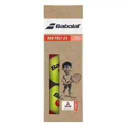 Sport 24 Babolat Red Felt x3 Tennisbolde Børn tilbud