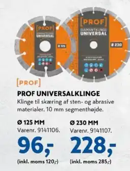 Davidsen PROF Universalklinge tilbud