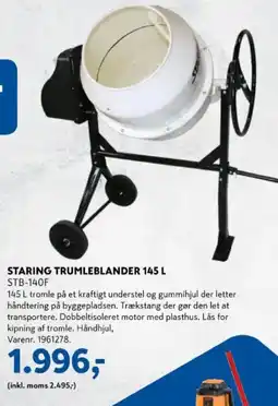 Davidsen Staring trumleblander STB-140F tilbud