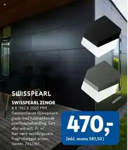 Davidsen Swisspearl Zenor tilbud