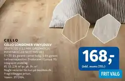 Davidsen Cello Londoner vinylgulv tilbud