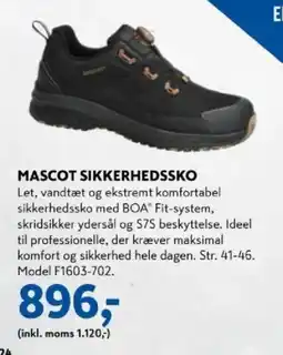 Davidsen Mascot Sikkerhedssko tilbud