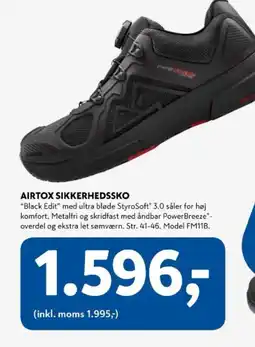 Davidsen Airtox Sikkerhedssko tilbud