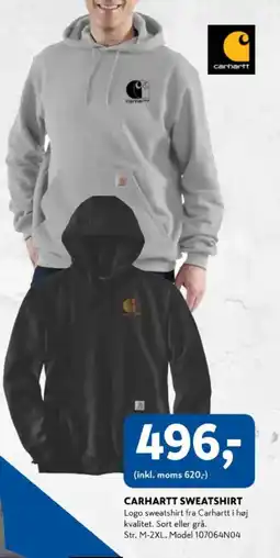 Davidsen Carhartt sweatshirt tilbud