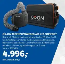 Davidsen OX-ON Tecmen powered air kit comfort tilbud