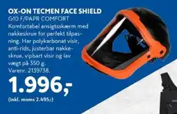 Davidsen OX-ON Tecmen face shield tilbud