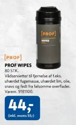 Davidsen PROF Wipes tilbud
