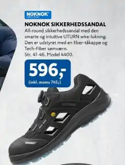 Davidsen Noknok Sikkerhedssandal tilbud