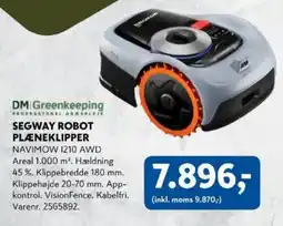 Davidsen Segway Robot plæneklipper tilbud