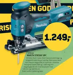 XL-BYG Makita Stiksav 18v tilbud