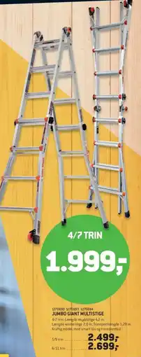 XL-BYG Jumbo Giant multistige tilbud