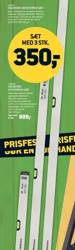 XL-BYG Hultafors SM vaterpas sæt tilbud