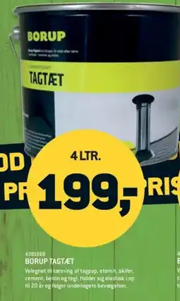 XL-BYG Borup Tagtæet tilbud