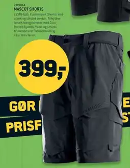 XL-BYG Mascot Shorts tilbud