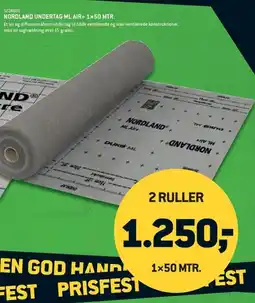 XL-BYG Nordland Undertag ML air+ tilbud
