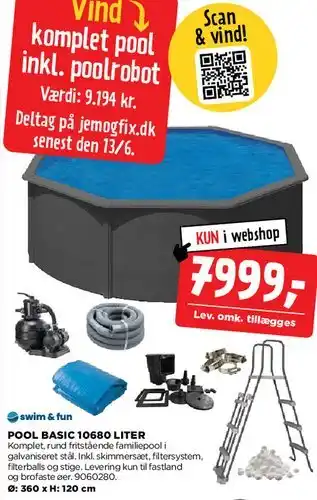 POOL BASIC 10680 LITER