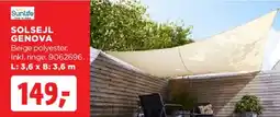 jem & fix SOLSEJL GENOVA tilbud