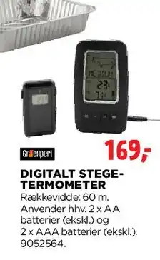 jem & fix Digitalt stegetermometer tilbud