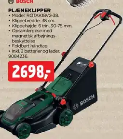 jem & fix BOSCH PLÆNEKLIPPER tilbud