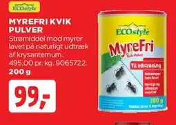 jem & fix MYREFRI KVIK PULVER tilbud