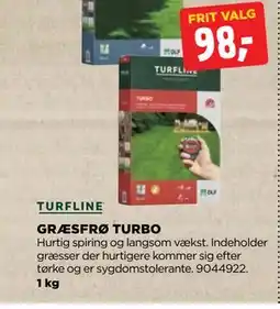 jem & fix GRÆSFRØ TURBO tilbud