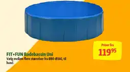 Maxi Zoo FIT+FUN Badebassin Uni tilbud